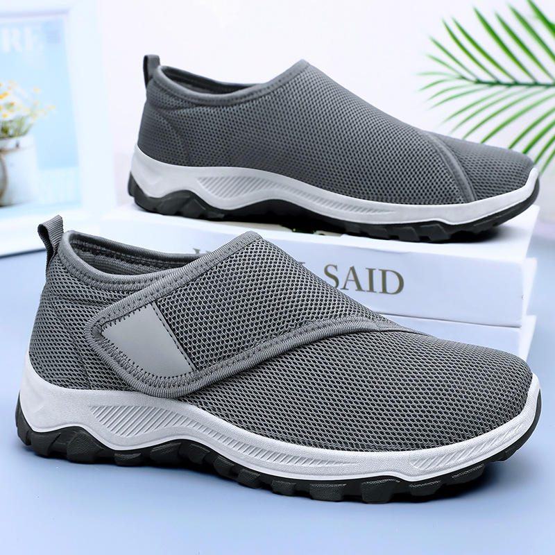 Men Shoes Velcro - Zapatos de malla para hombre, nuevos