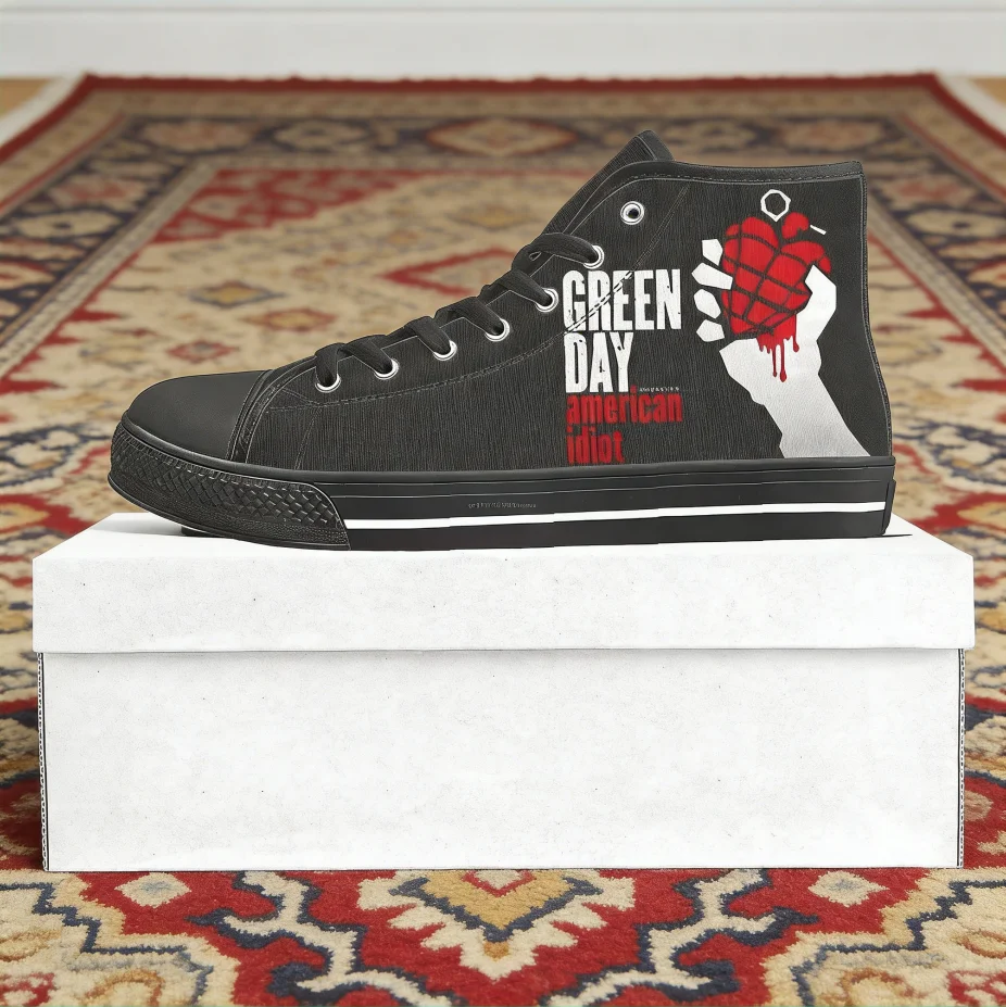 Canvas Sneaker High - Zapatillas de lona personalizadas de la