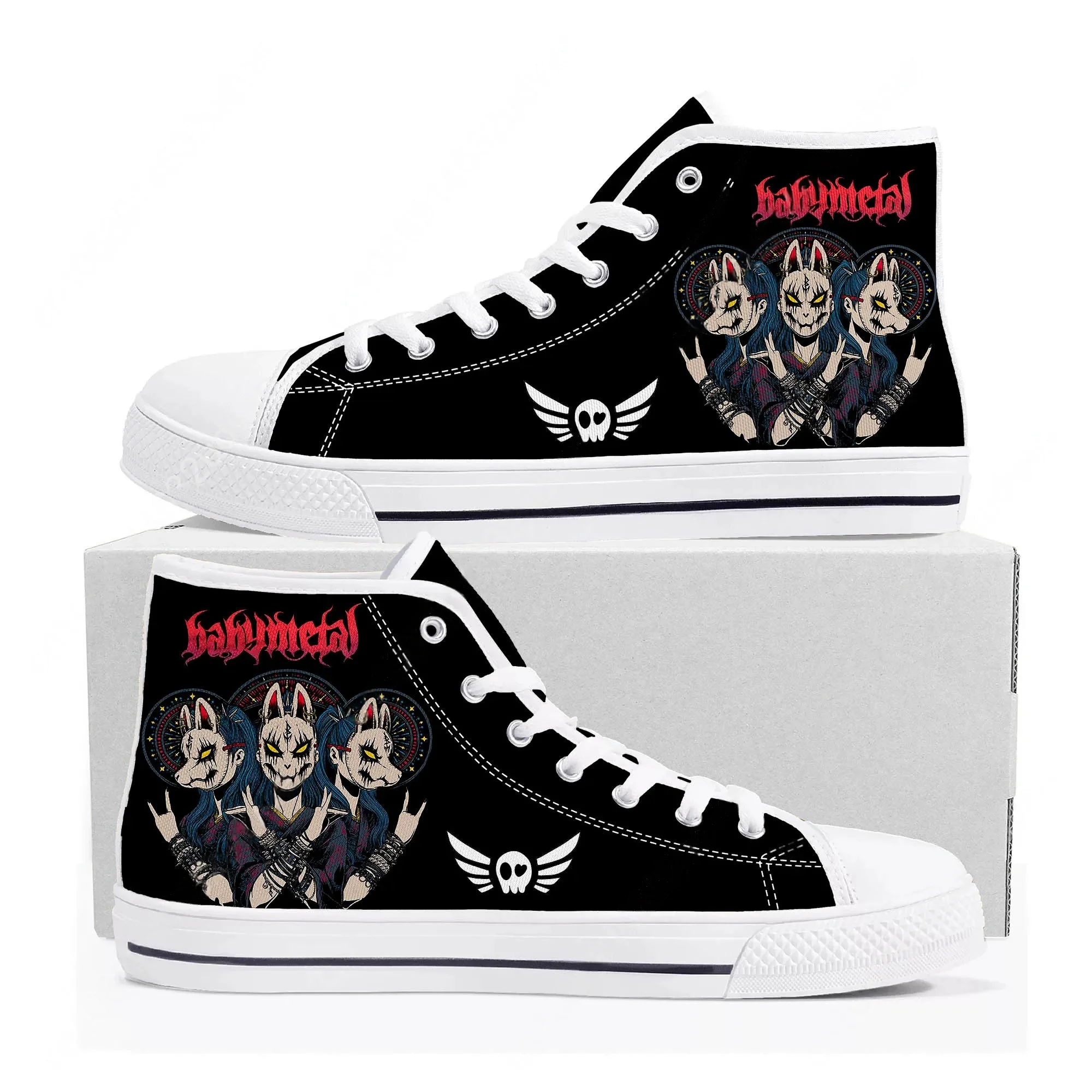 Men Shoes Japan - Zapatillas Altas Babymetal Japan Band para
