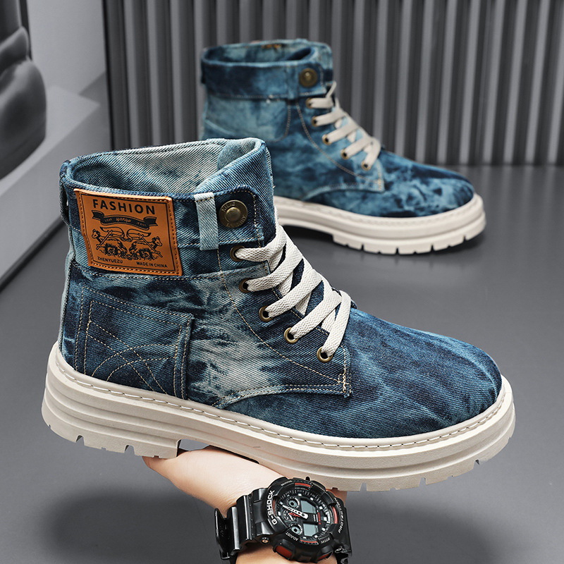 Canvas Sneaker High - Zapatillas de lona de caña alta