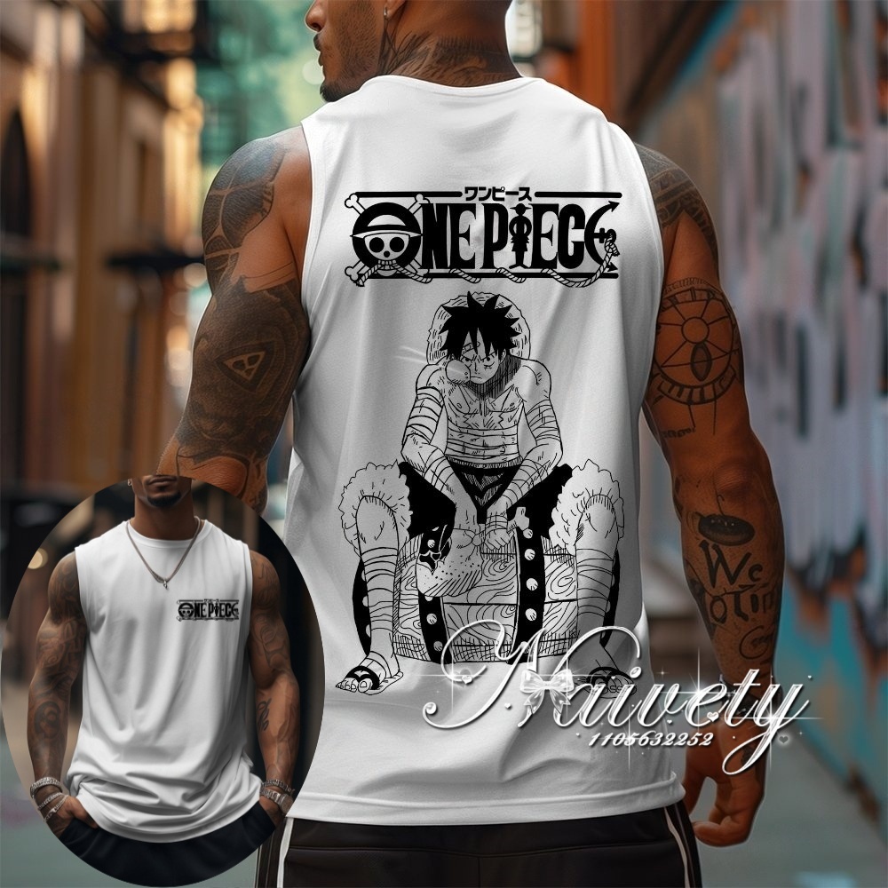 Men Shoes Japan - Camiseta sin mangas con estampado de