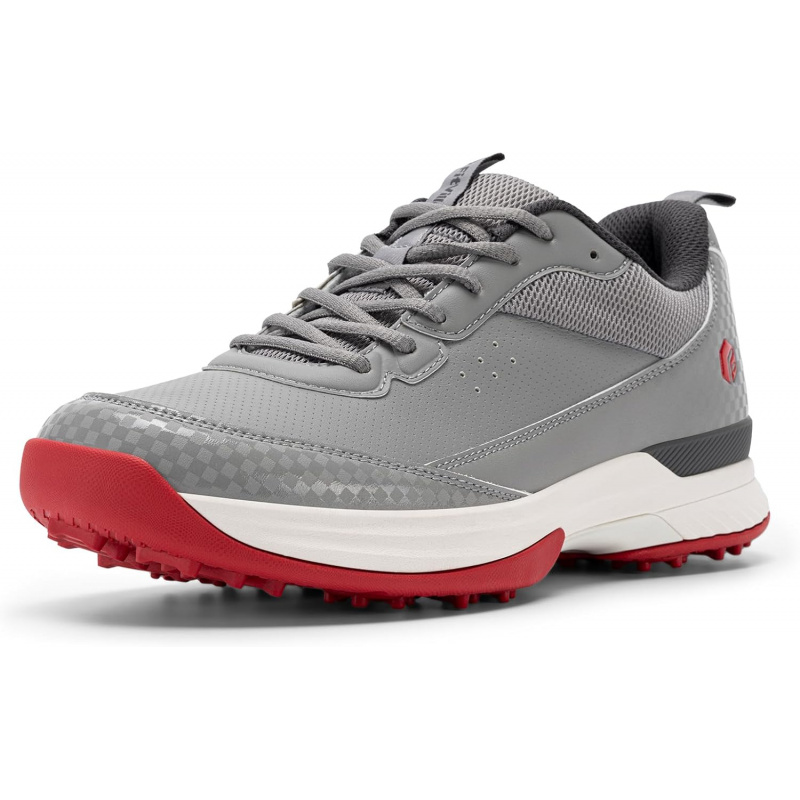 Men'S Shoes Water Resistant - Zapatos de Golf Anchos FitVille para