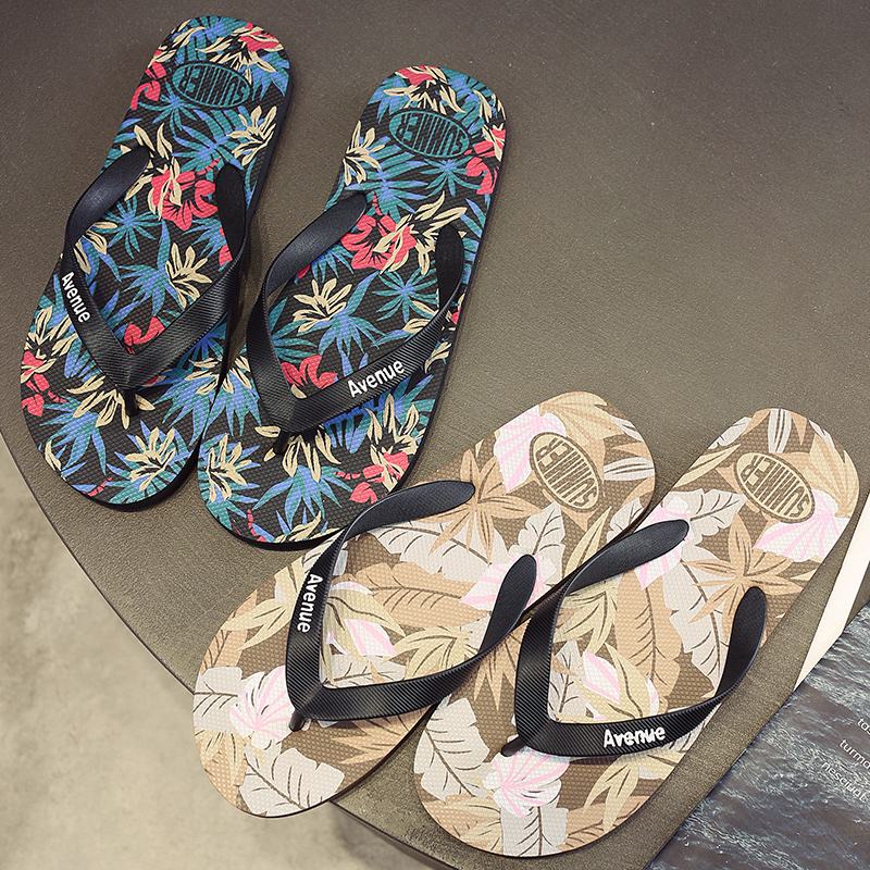 Men'S Shoes Dress Casual - Sandalias con Estampado Hawaiano para Hombre,
