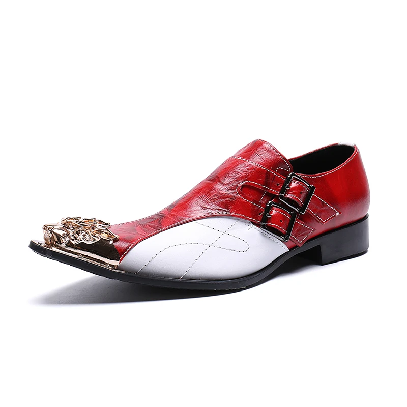 Men Shoes Elegant - Mocasines de cuero genuino de lujo