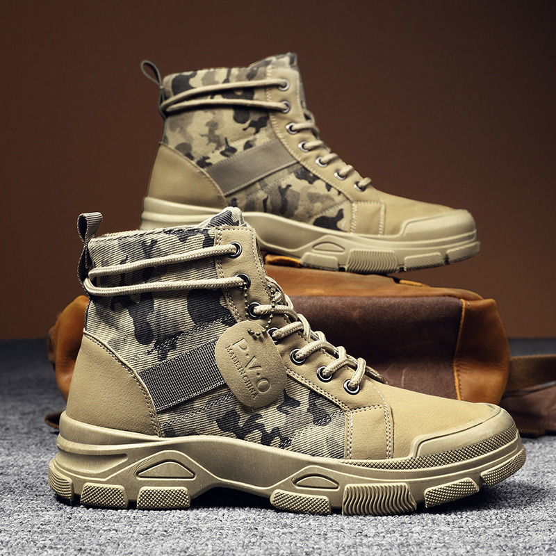 Men'S Shoes Dress Casual - Botas de caña alta para hombre,