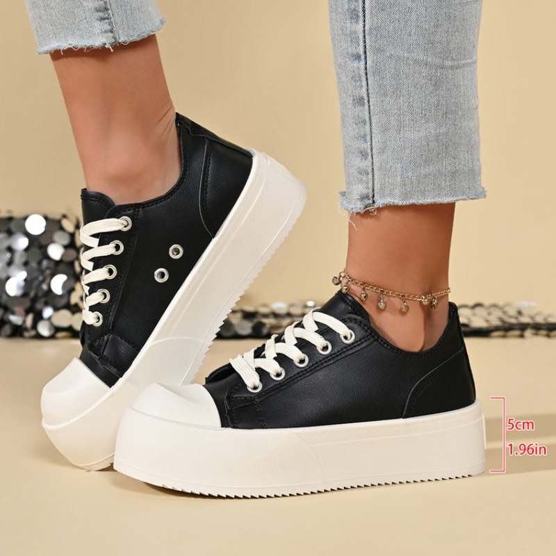Canvas Sneaker High - Zapatillas de Plataforma para Parejas 2026,