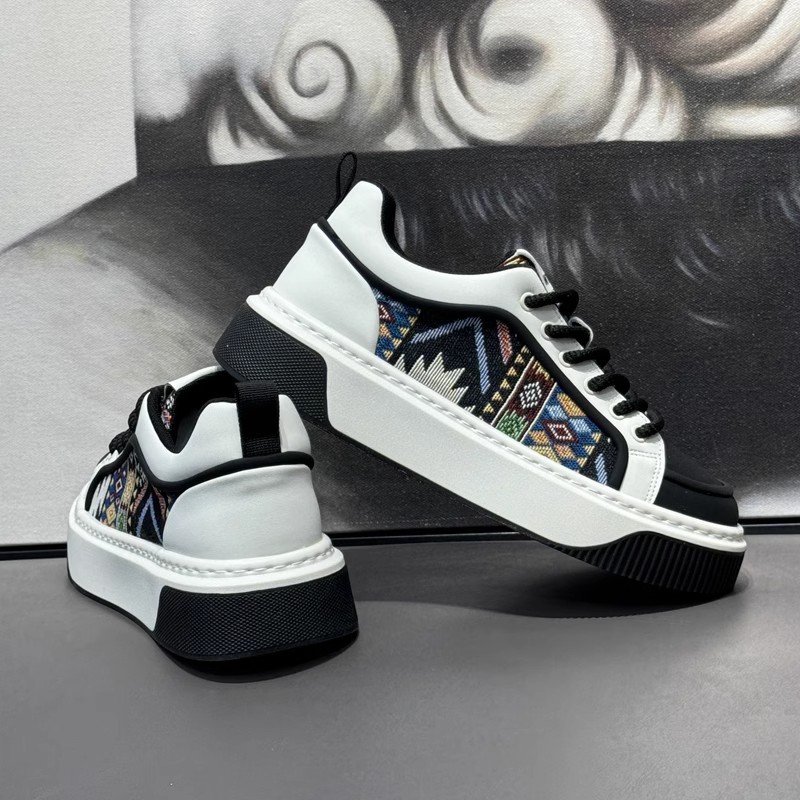 Men Shoes Regular Use - Zapatos Vulcanizados de Tendencia Coreana Minimalista