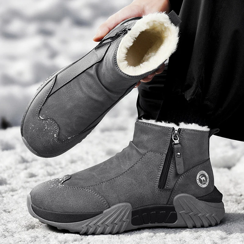 Canvas Sneaker High - Botas de nieve de invierno, Zapatos