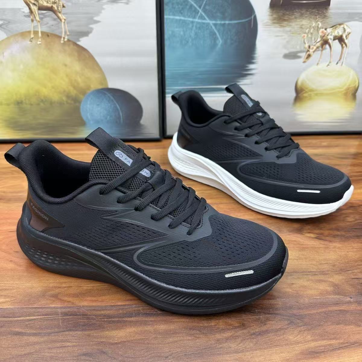 Zapatillas Deportivas Negras T - Men'S Shoes Water Resistant reseña y precio