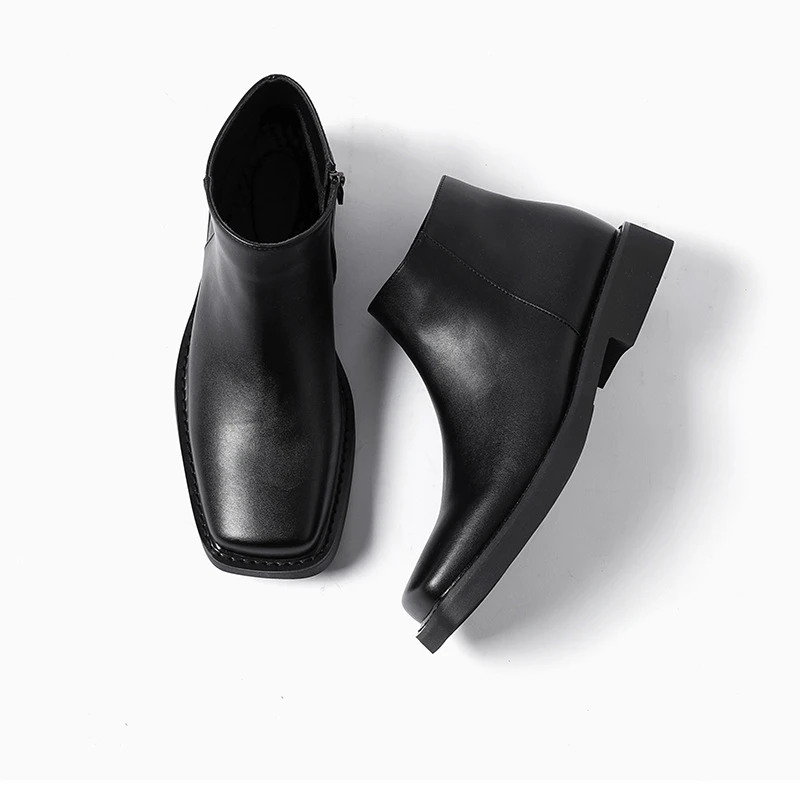 Nuevos zapatos negros de cuero - Men'S Shoes Hush Puppies reseña y precio