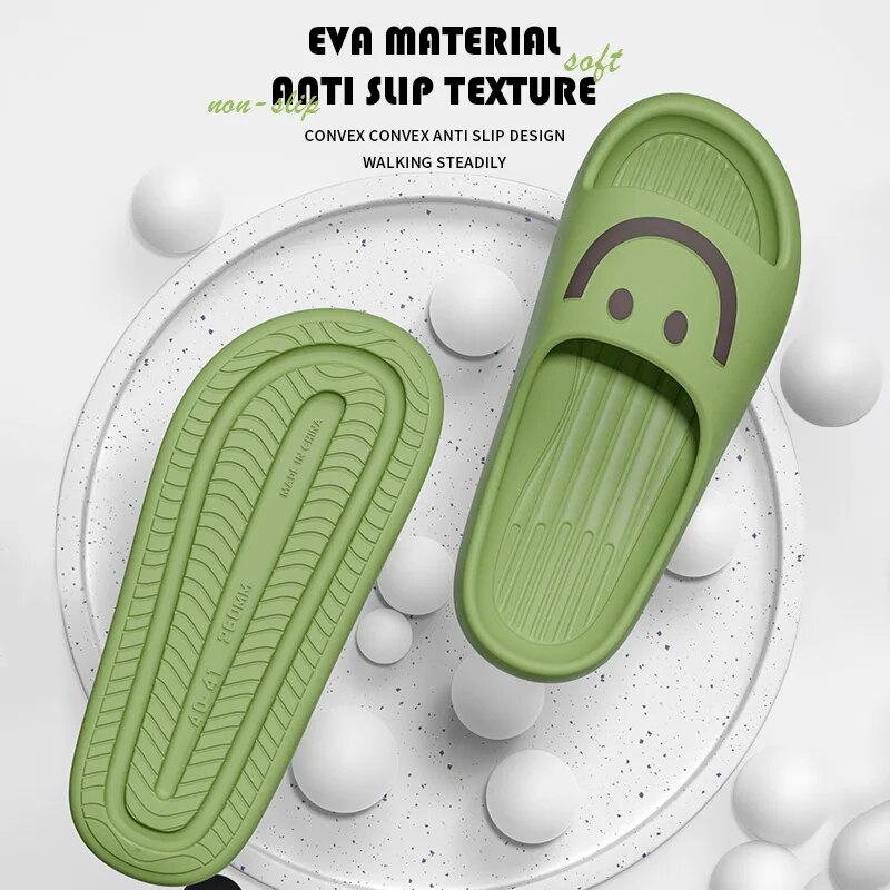 Pantuflas con diseño de cara s - Men'S Shoes Non Slip reseña y precio