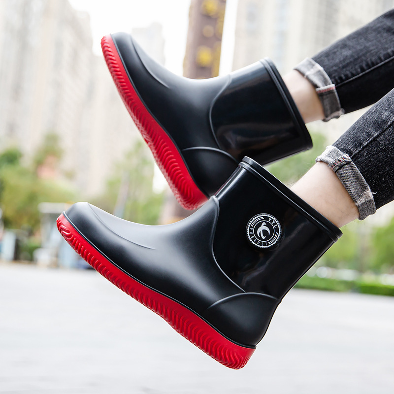 Botas de lluvia a media pantor - Men'S Shoes Water Resistant reseña y precio