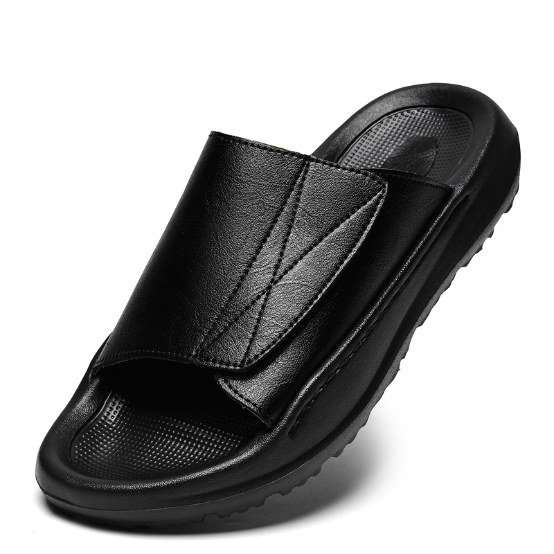 Sandalias de cuero Easy-top pa - Men Shoes Velcro reseña y precio