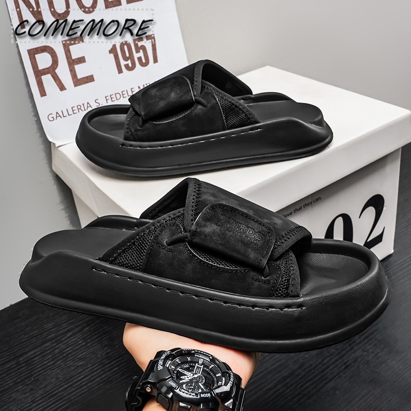 Comemore Pantuflas de suela gr - Men Shoes Velcro reseña y precio