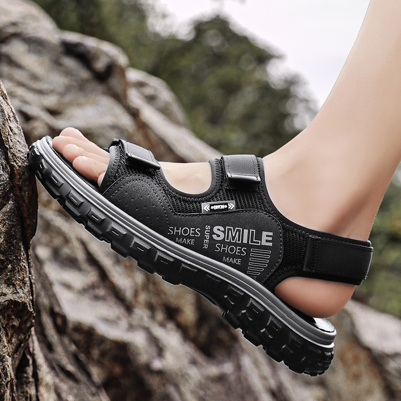 Sandalias de Verano 2026 para  - Men Shoes Velcro reseña y precio