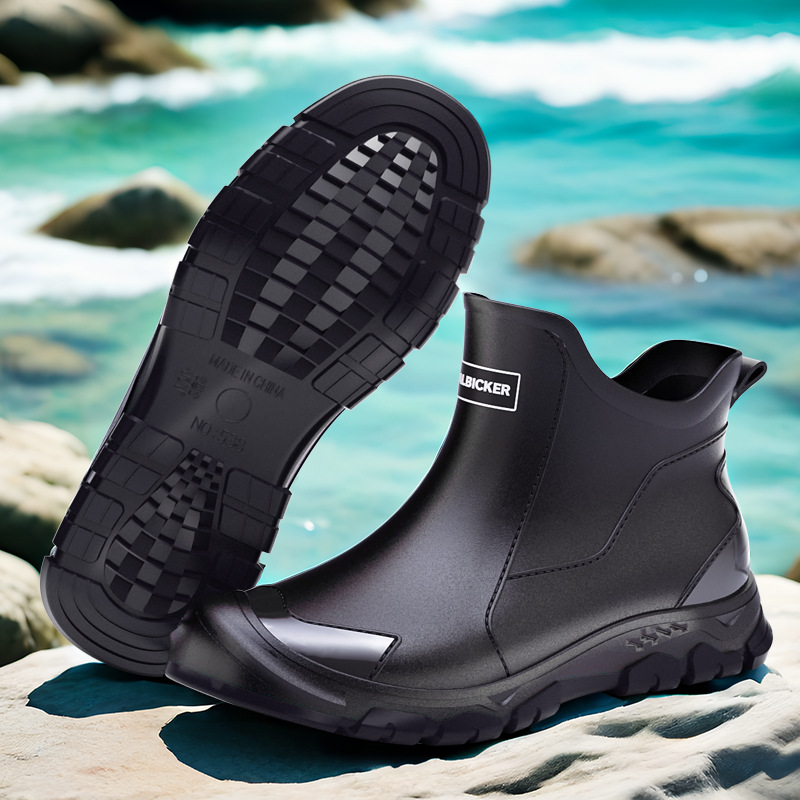 Botas de lluvia cortas para ho - Men'S Shoes Water Resistant reseña y precio