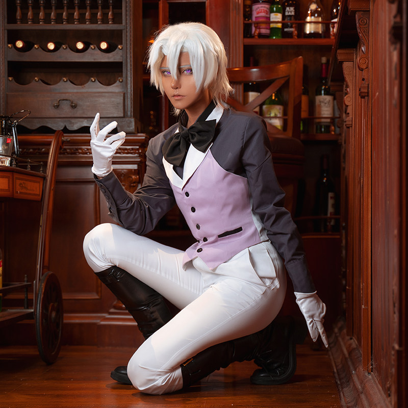 Disfraz de Cosplay de Vanitas  - Men Shoes Japan reseña y precio