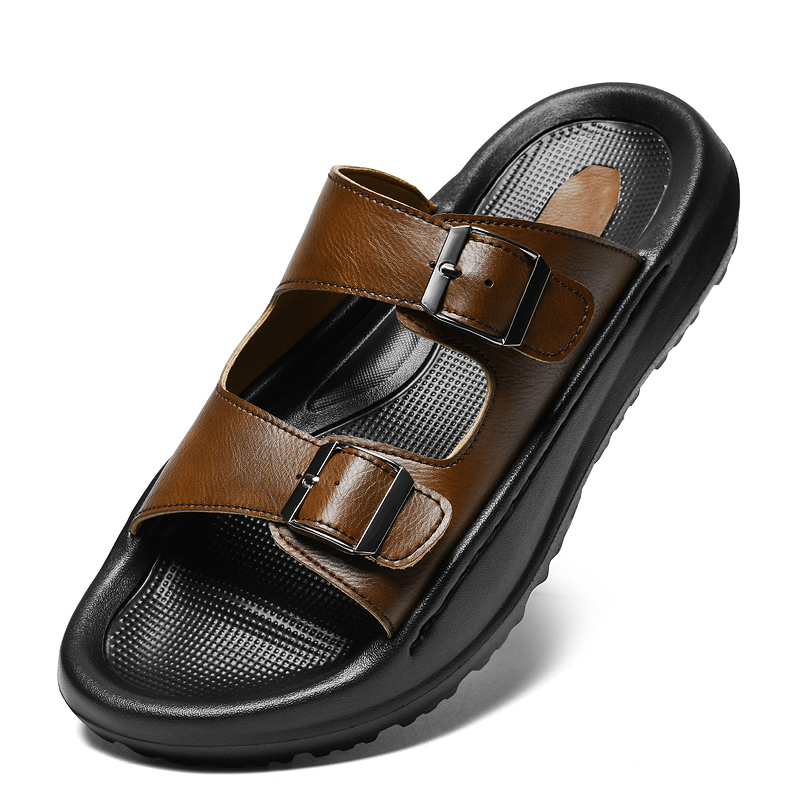 Sandalias sin cordones para ho - Men Shoes Velcro reseña y precio