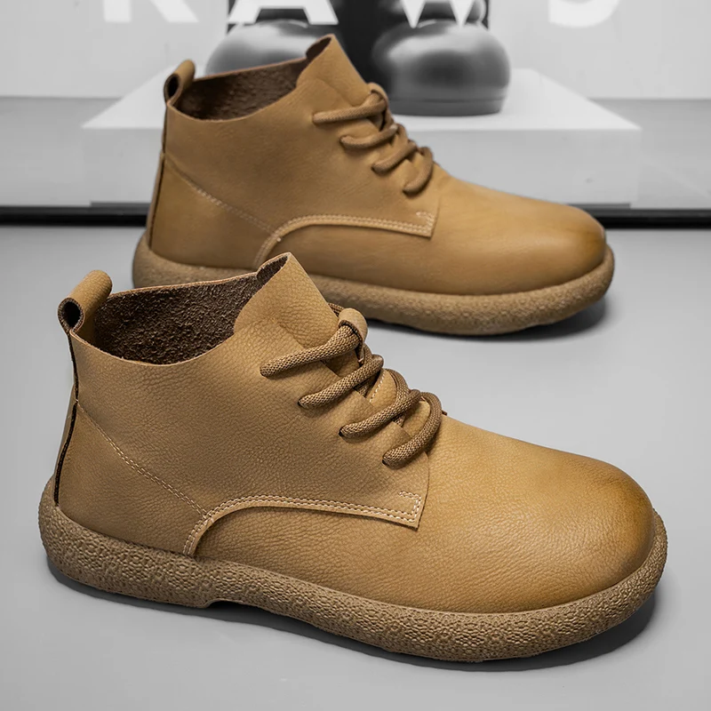 Botines para hombre Botas cort - Men Shoes Trends reseña y precio