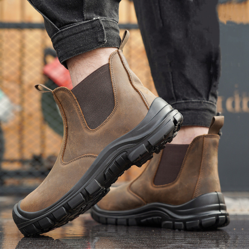 Botas de trabajo con puntera d - Men Shoes Trends reseña y precio