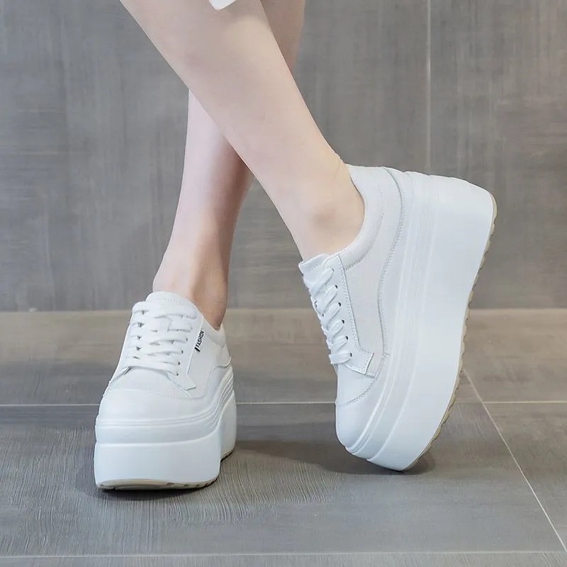 8cm nueva lona cuero genuino m - Canvas Sneaker High reseña y precio