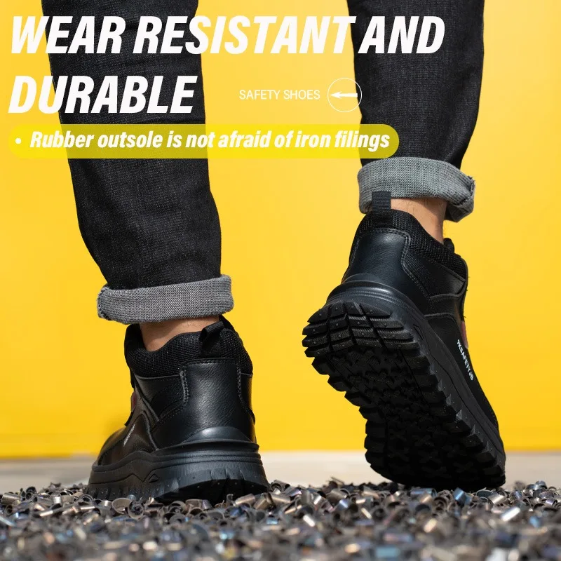 Zapatos de seguridad para homb - Men'S Shoes Water Resistant reseña y precio