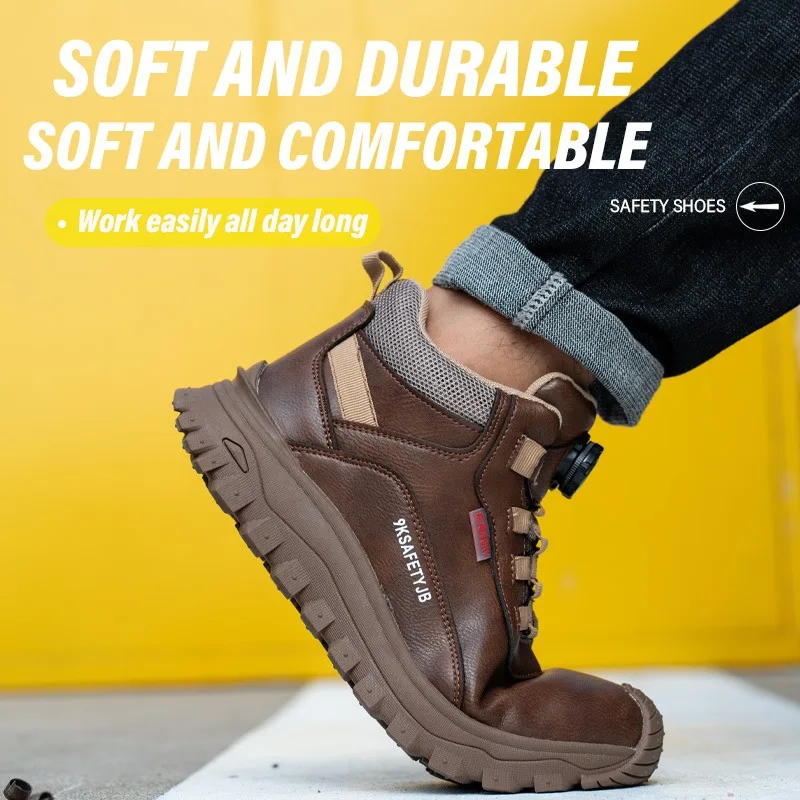 Zapatos de seguridad para homb - Men'S Shoes Water Resistant reseña y precio