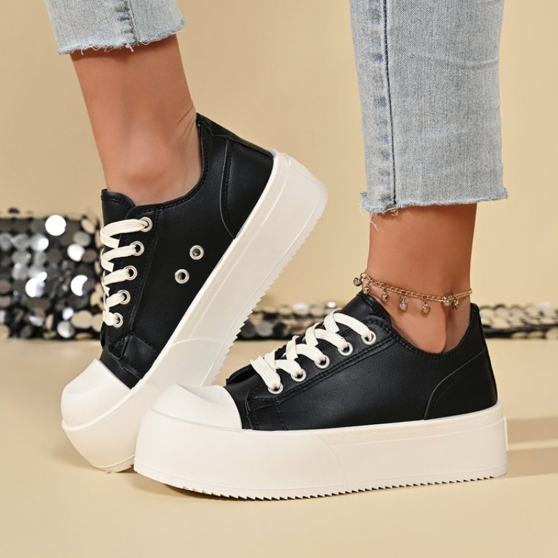 Zapatillas de Plataforma para  - Canvas Sneaker High reseña y precio