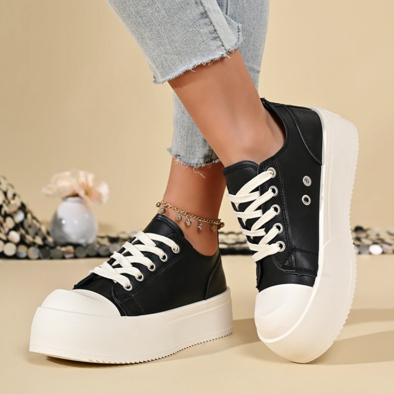 Zapatillas de Plataforma para  - Canvas Sneaker High reseña y precio