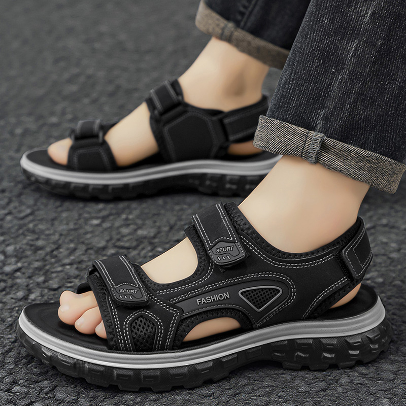 Sandalias de playa informales  - Men Shoes Velcro reseña y precio