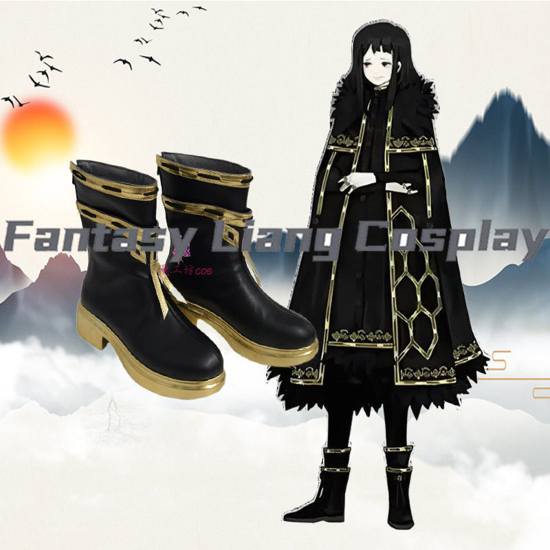 Botas de Cosplay de Ruina Zena - Men Shoes Japan reseña y precio