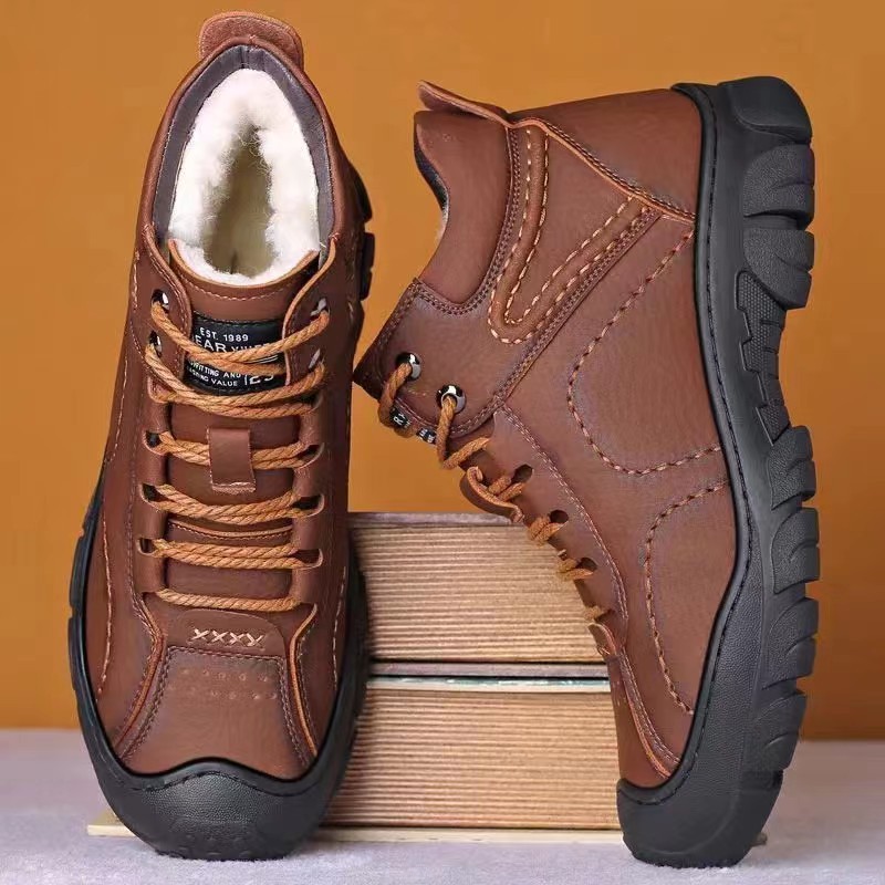 Botas de hombre con cordones,  - Men'S Shoes Dress Casual reseña y precio
