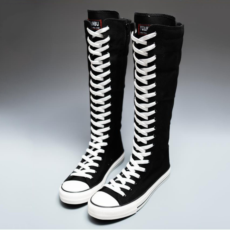Botas 2026 para Mujer, Zapatil - Canvas Sneaker High reseña y precio