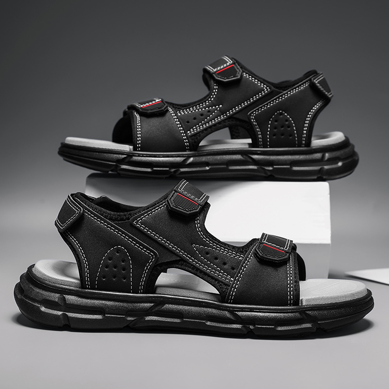 Sandalias de verano para hombr - Men Shoes Velcro reseña y precio