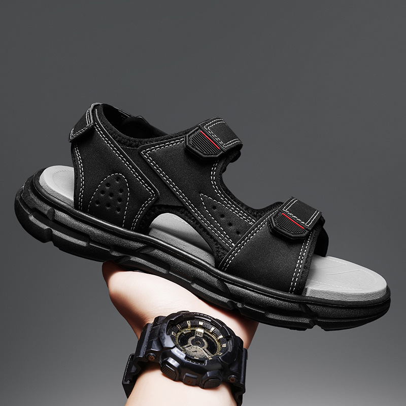 Sandalias de verano para hombr - Men Shoes Velcro reseña y precio