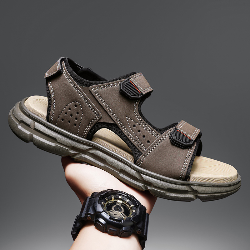 Sandalias de verano para hombr - Men Shoes Velcro reseña y precio