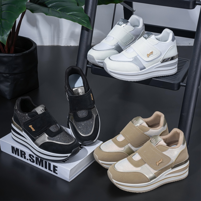 Diseño sin cordones con velcro - Men Shoes Velcro reseña y precio