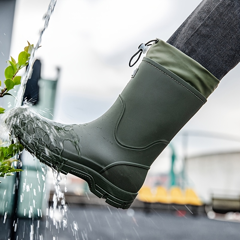 Botas de lluvia impermeables p - Men'S Shoes Water Resistant reseña y precio